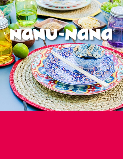 Neue bunte Deko und neues Geschirr bei Nanu Nana!