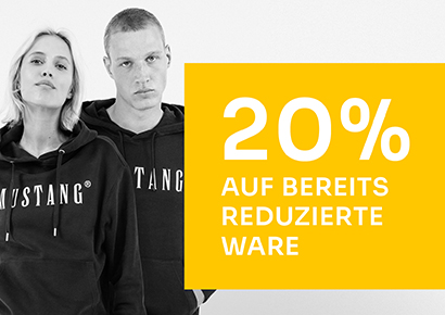 MUSTANG – 20% auf reduzierte Ware