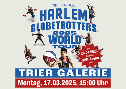 Die Harlem Globetrotters in der Trier Galerie